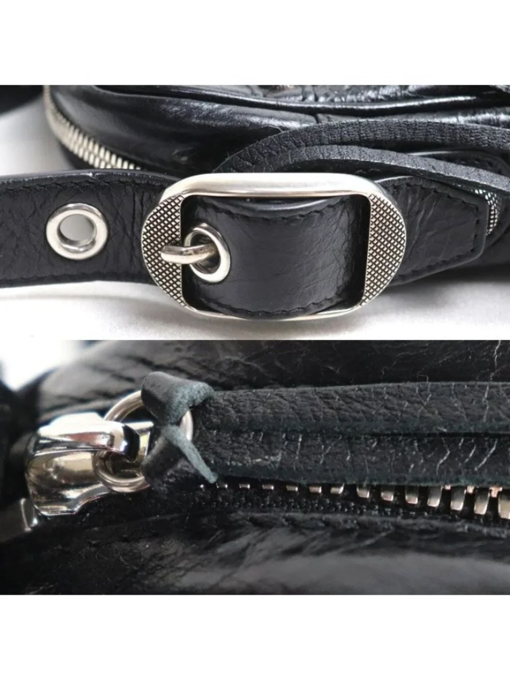 Balenciaga Le Cagole Shoulder Bag Black